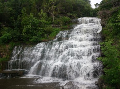 Just a rando waterfall on the side of the road in the Finger Lakes regions of NY.